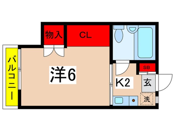 Ｌｉｌａｓ　リラ新ゆりの物件間取画像